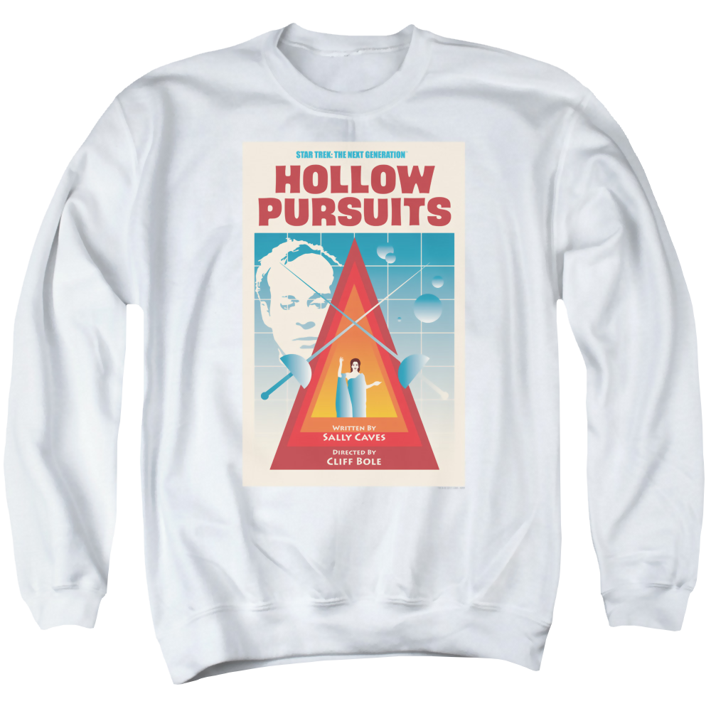 Star Trek The Next Generation Tng S3 Ep21 - Men's Crewneck Sweatshirt Men's Crewneck Sweatshirt Star Trek
