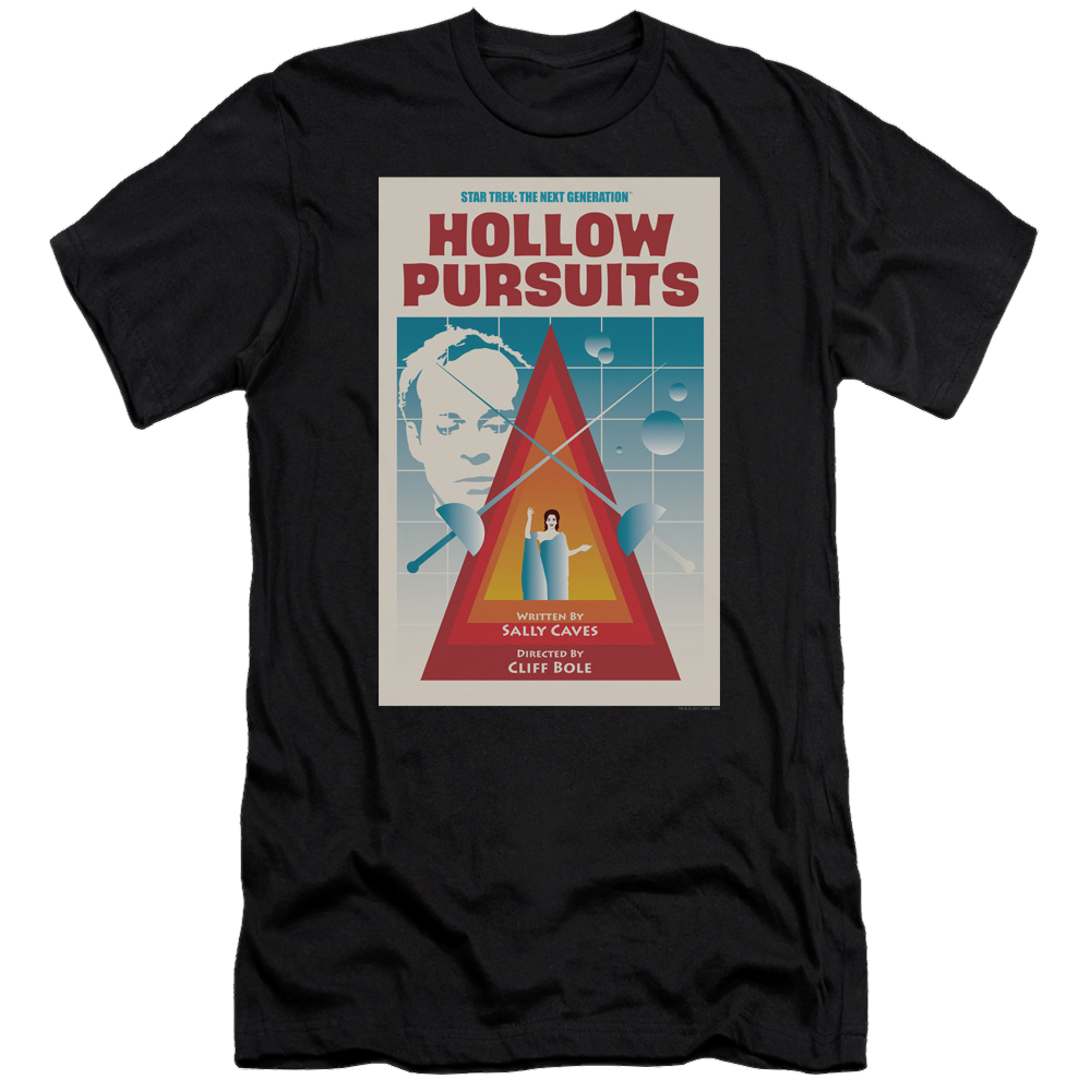 Star Trek The Next Generation Tng Season 3 Episode 21 - Men's Premium Slim Fit T-Shirt Men's Premium Slim Fit T-Shirt Star Trek