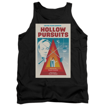 Black men's tank with Star Trek The Next Generation Tng Season 3 Episode 21 graphic