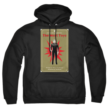 Black pullover hoodie with Star Trek The Next Generation Tng Season 3 Episode 22 graphic