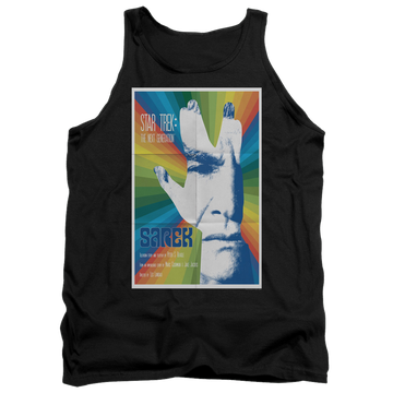 Black men's tank with Star Trek The Next Generation Tng Season 3 Episode 23 graphic