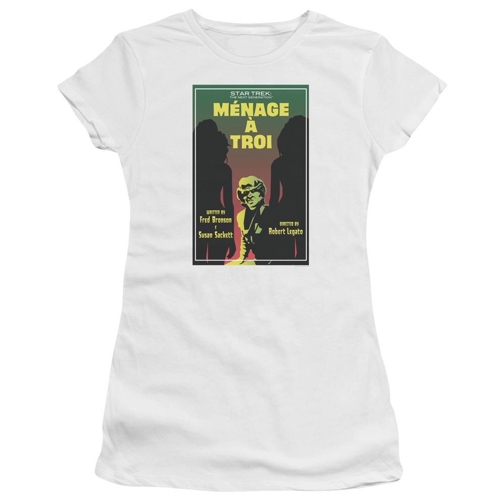 Star Trek The Next Generation Tng Season 3 Episode 24 - Juniors T-Shirt Juniors T-Shirt Star Trek