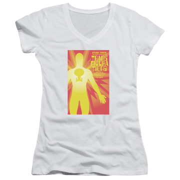 Star Trek The Next Generation Tng Season 3 Episode 25 - Juniors V-Neck T-Shirt Juniors V-Neck T-Shirt Star Trek