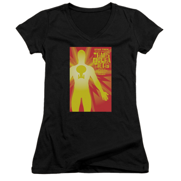 Star Trek The Next Generation Tng Season 3 Episode 25 - Juniors V-Neck T-Shirt Juniors V-Neck T-Shirt Star Trek