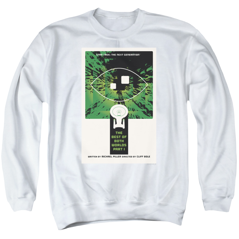 Star Trek The Next Generation Tng S3 Ep26 - Men's Crewneck Sweatshirt Men's Crewneck Sweatshirt Star Trek