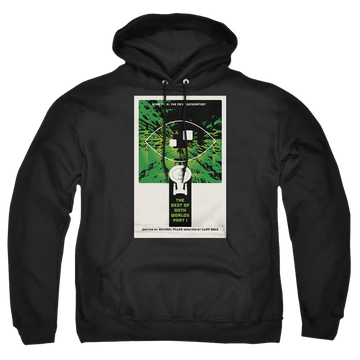 Black pullover hoodie with Star Trek The Next Generation Tng Season 3 Episode 26 graphic