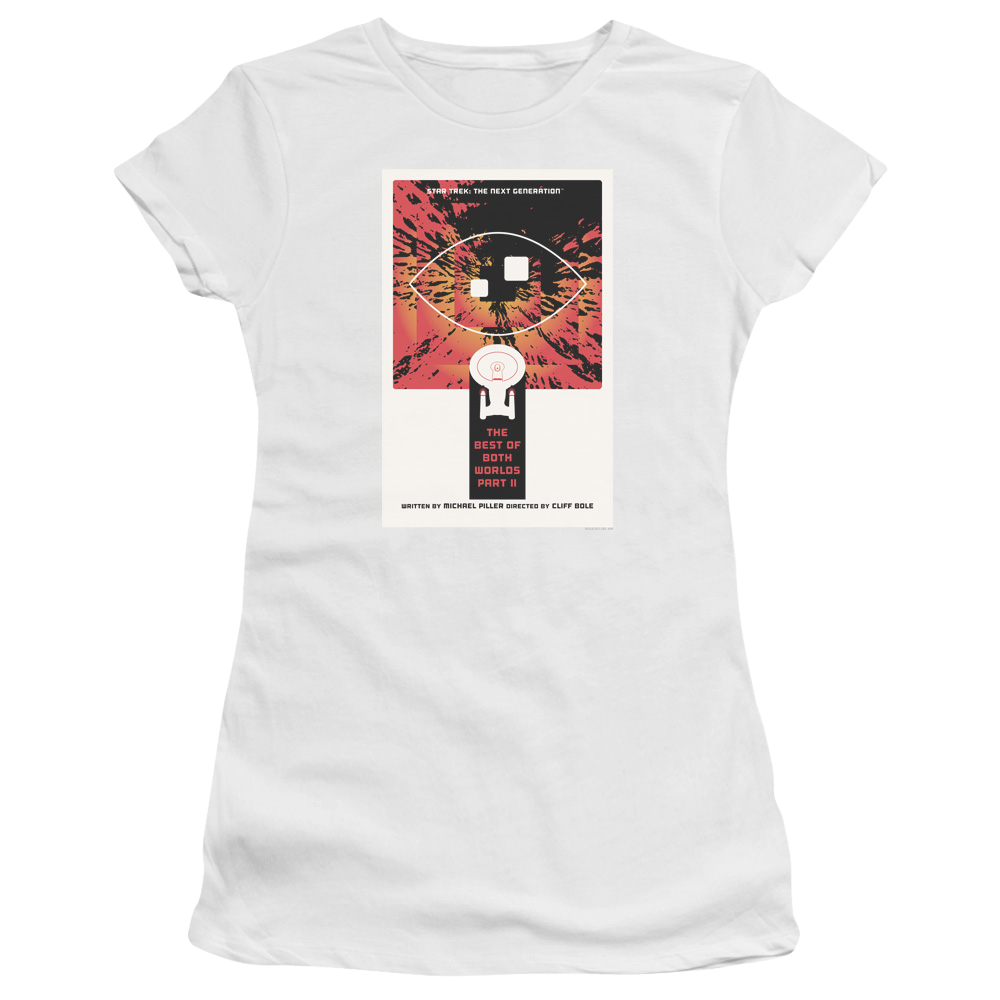 Star Trek The Next Generation Tng Season 4 Episode 1 - Juniors T-Shirt Juniors T-Shirt Star Trek