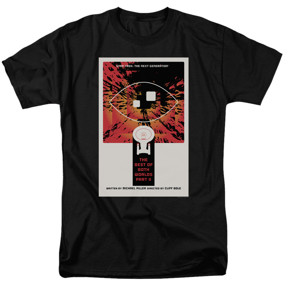 Star Trek The Next Generation Tng Season 4 Episode 1 - Men's Regular Fit T-Shirt Men's Regular Fit T-Shirt Star Trek
