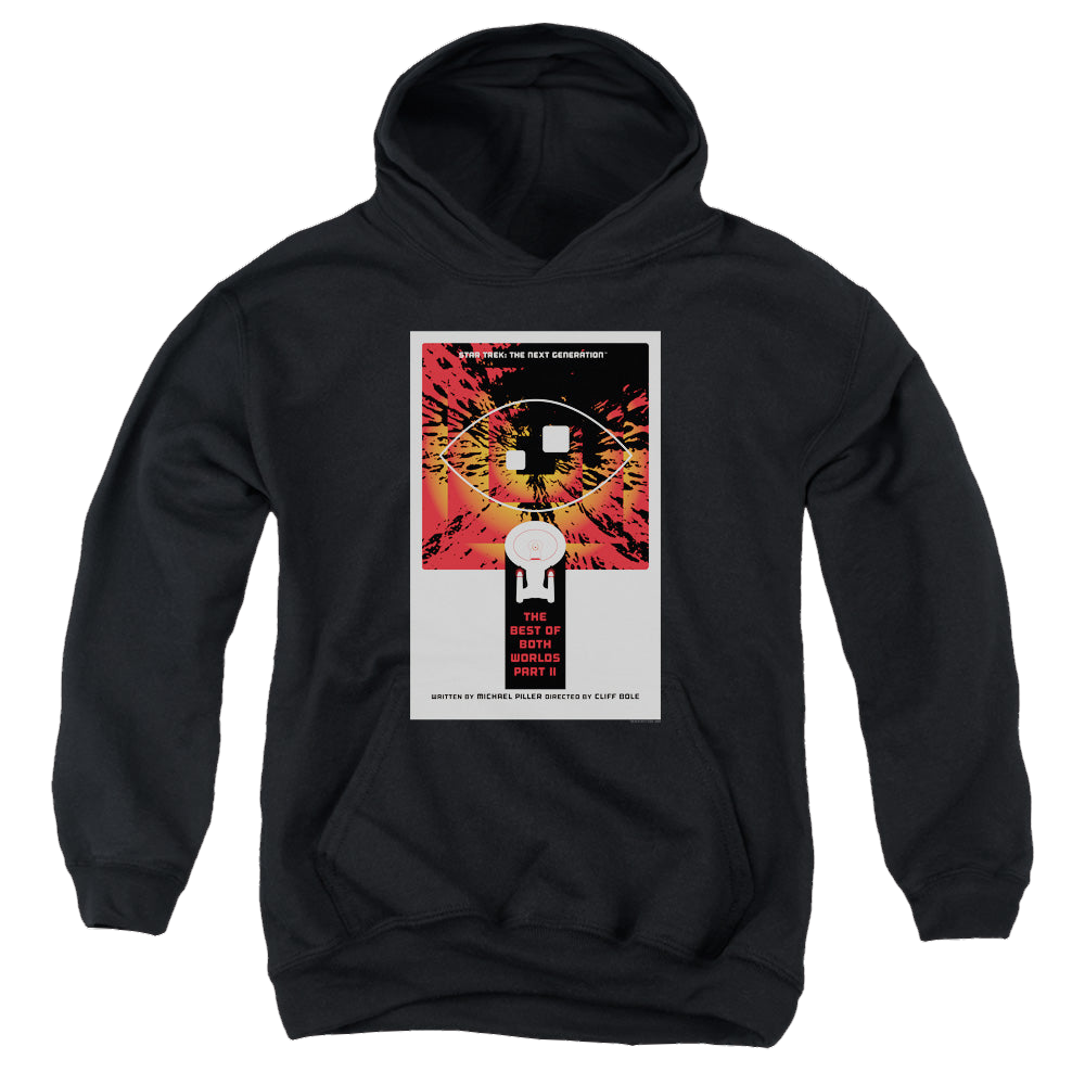 Star Trek The Next Generation Tng Season 4 Episode 1 - Youth Hoodie Youth Hoodie (Ages 8-12) Star Trek
