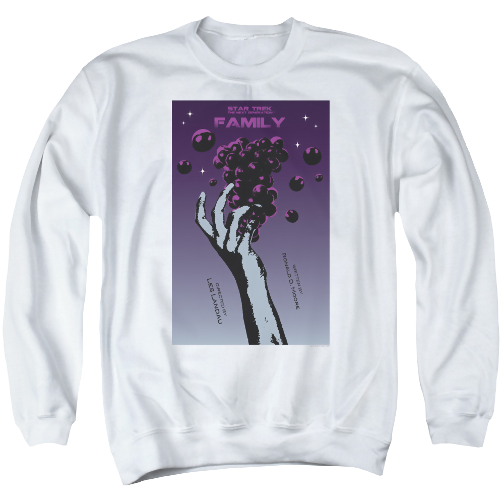 Star Trek The Next Generation Tng S4 Ep2 - Men's Crewneck Sweatshirt Men's Crewneck Sweatshirt Star Trek