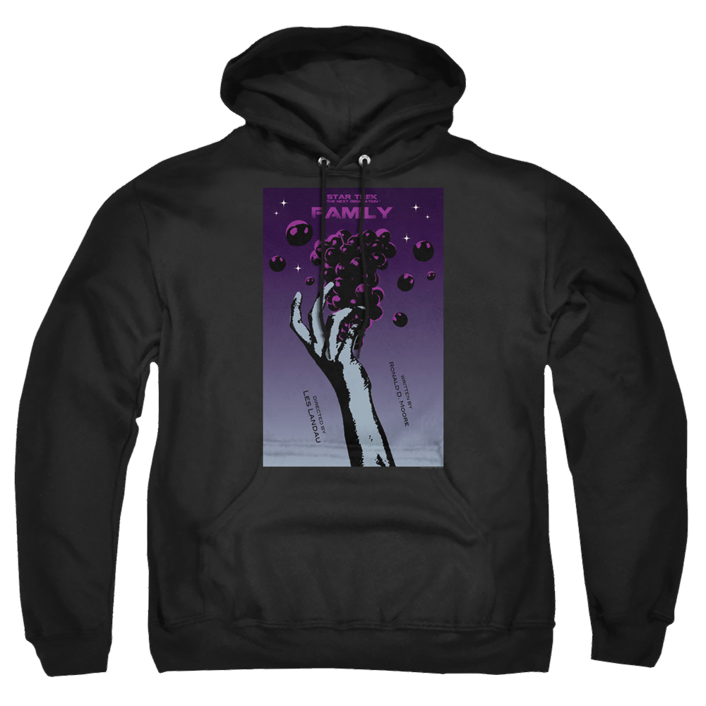 Star Trek The Next Generation Tng Season 4 Episode 2 - Pullover Hoodie Pullover Hoodie Star Trek