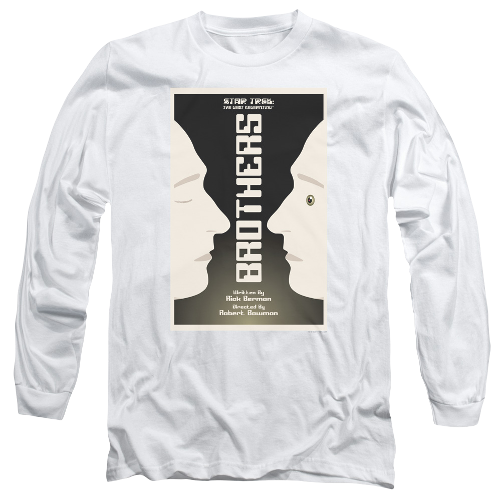 Star Trek The Next Generation Tng S4 Ep3 - Men's Long Sleeve T-Shirt Men's Long Sleeve T-Shirt Star Trek