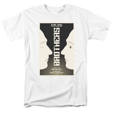 White men's regular fit t-shirt with Star Trek The Next Generation Season 4 Episode 3 graphic