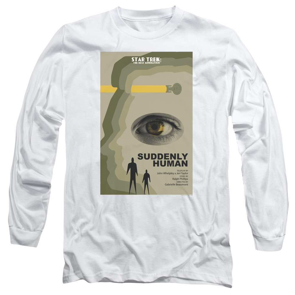 Star Trek The Next Generation Tng S4 Ep4 - Men's Long Sleeve T-Shirt Men's Long Sleeve T-Shirt Star Trek