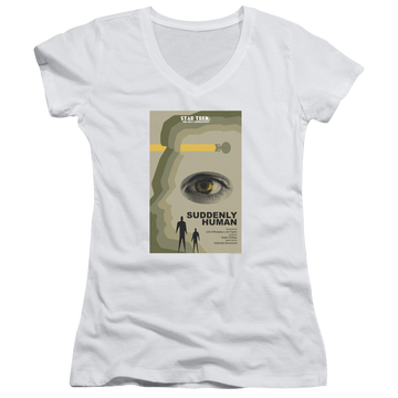 Star Trek The Next Generation Tng Season 4 Episode 4 - Juniors V-Neck T-Shirt Juniors V-Neck T-Shirt Star Trek