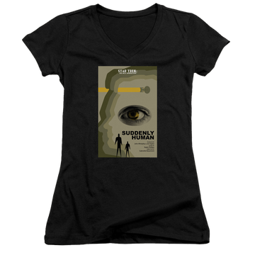Star Trek The Next Generation Tng Season 4 Episode 4 - Juniors V-Neck T-Shirt Juniors V-Neck T-Shirt Star Trek