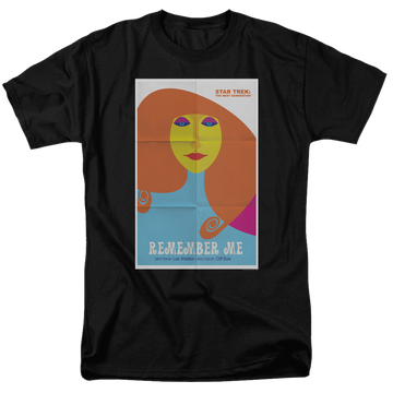 Black men's regular fit t-shirt with Star Trek The Next Generation Tng Season 4 Episode 5 graphic