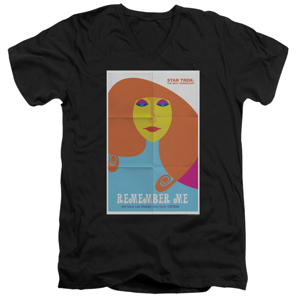 Star Trek The Next Generation Tng Season 4 Episode 5 - Men's V-Neck T-Shirt Men's V-Neck T-Shirt Star Trek