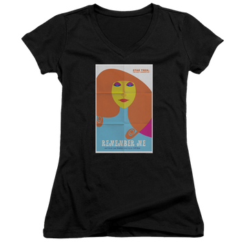Star Trek The Next Generation Tng Season 4 Episode 5 - Juniors V-Neck T-Shirt Juniors V-Neck T-Shirt Star Trek