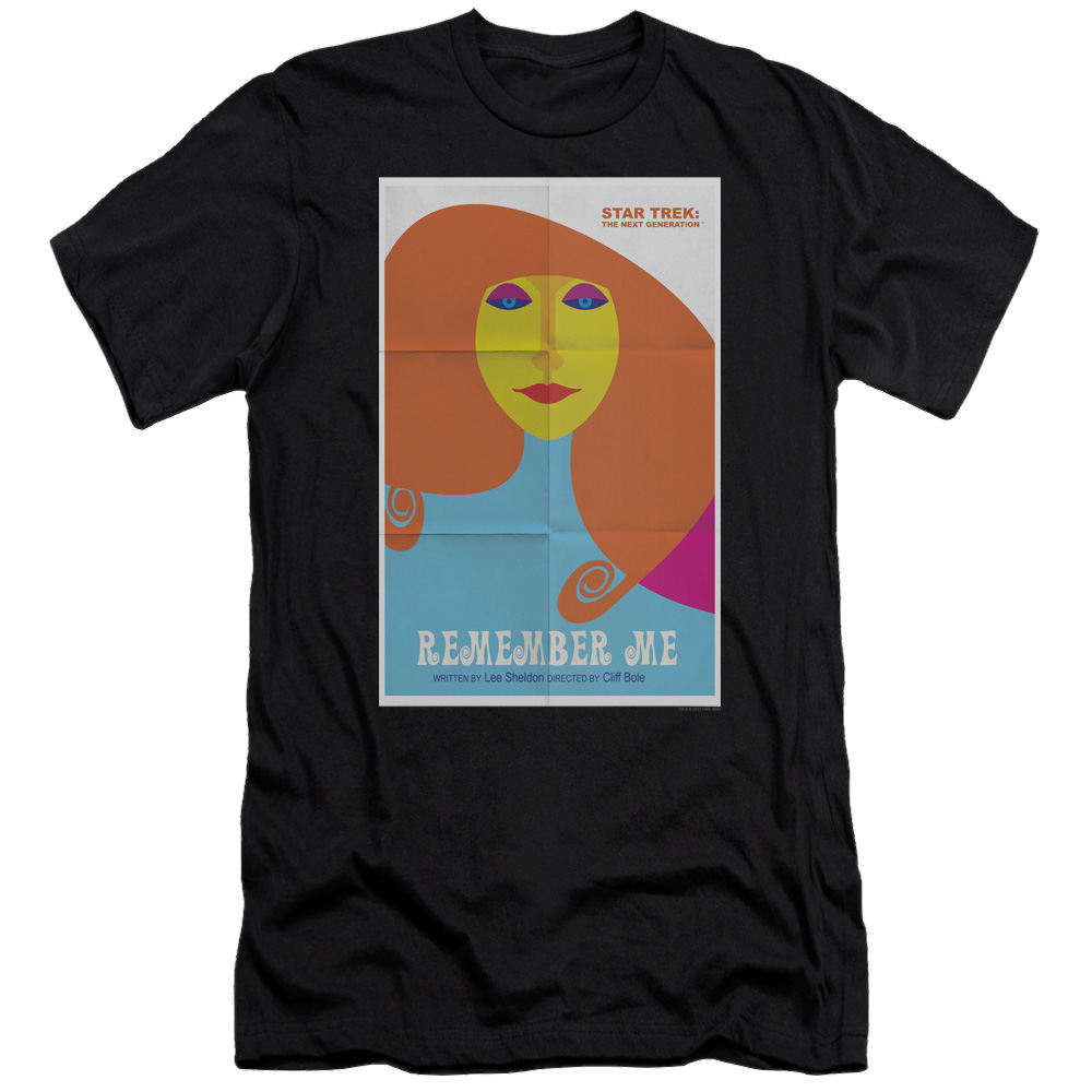Star Trek The Next Generation Tng Season 4 Episode 5 - Men's Premium Slim Fit T-Shirt Men's Premium Slim Fit T-Shirt Star Trek