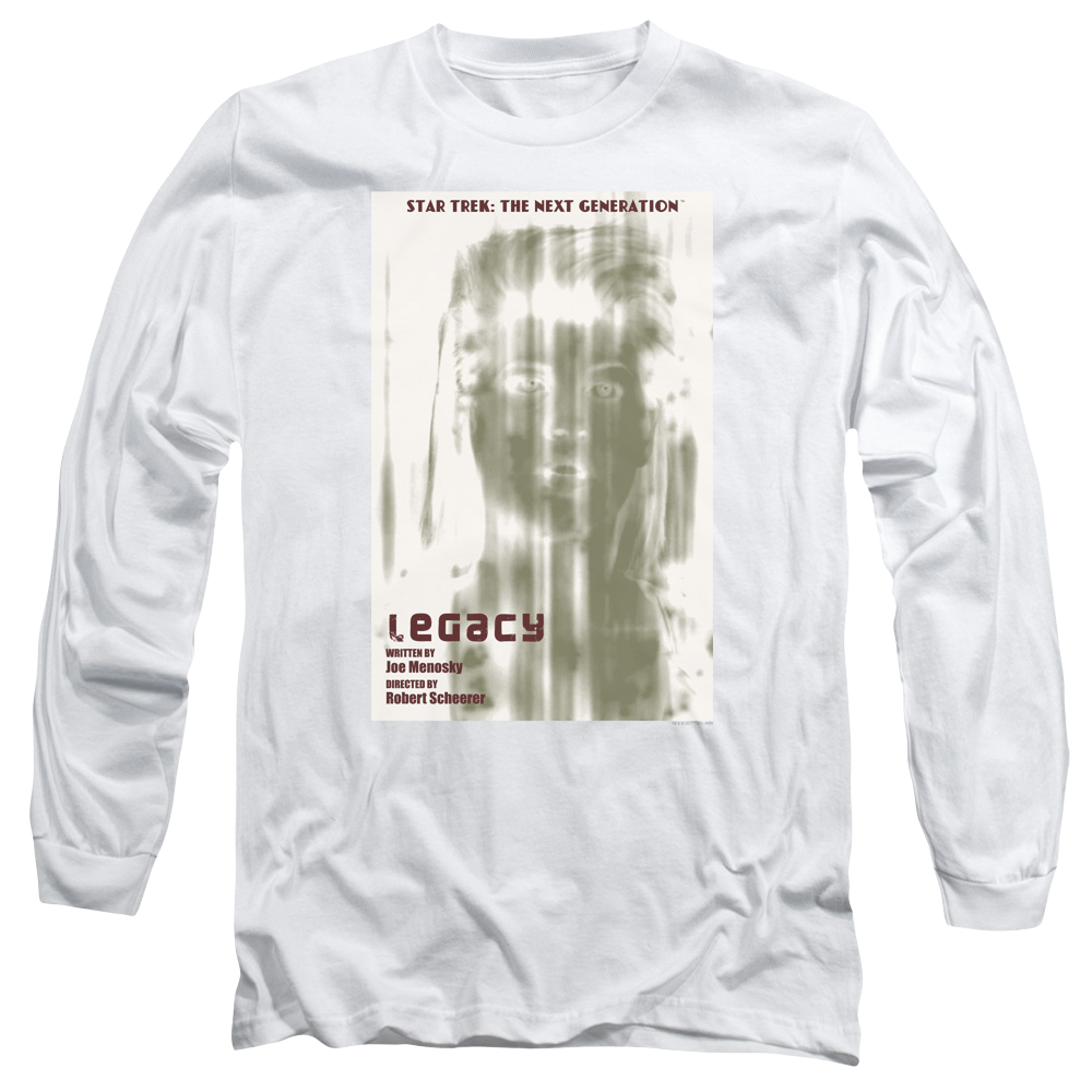 Star Trek The Next Generation Tng S4 Ep6 - Men's Long Sleeve T-Shirt Men's Long Sleeve T-Shirt Star Trek