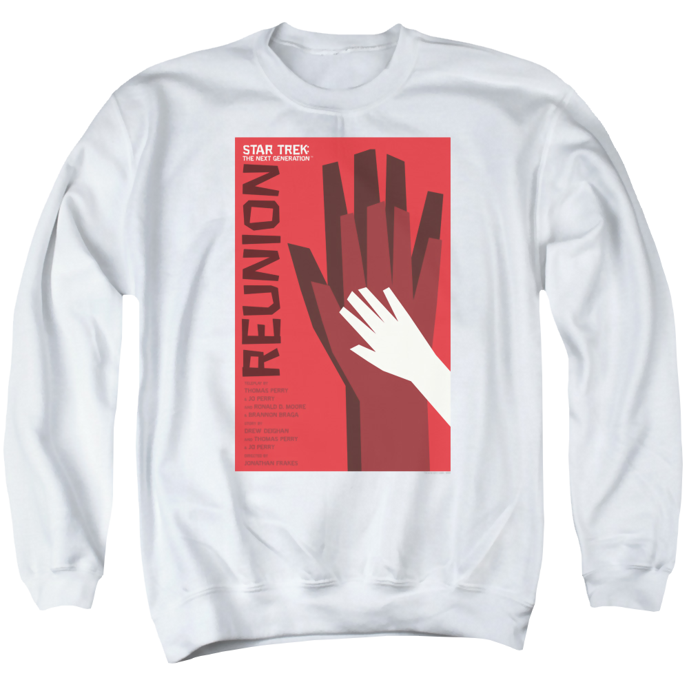 Star Trek The Next Generation Tng S4 Ep7 - Men's Crewneck Sweatshirt Men's Crewneck Sweatshirt Star Trek