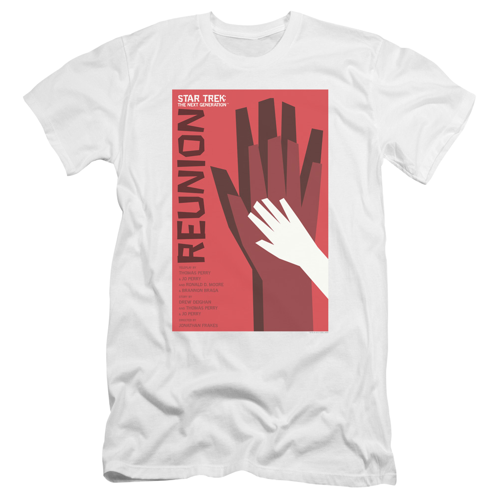 Star Trek The Next Generation Tng Season 4 Episode 7 - Men's Premium Slim Fit T-Shirt Men's Premium Slim Fit T-Shirt Star Trek