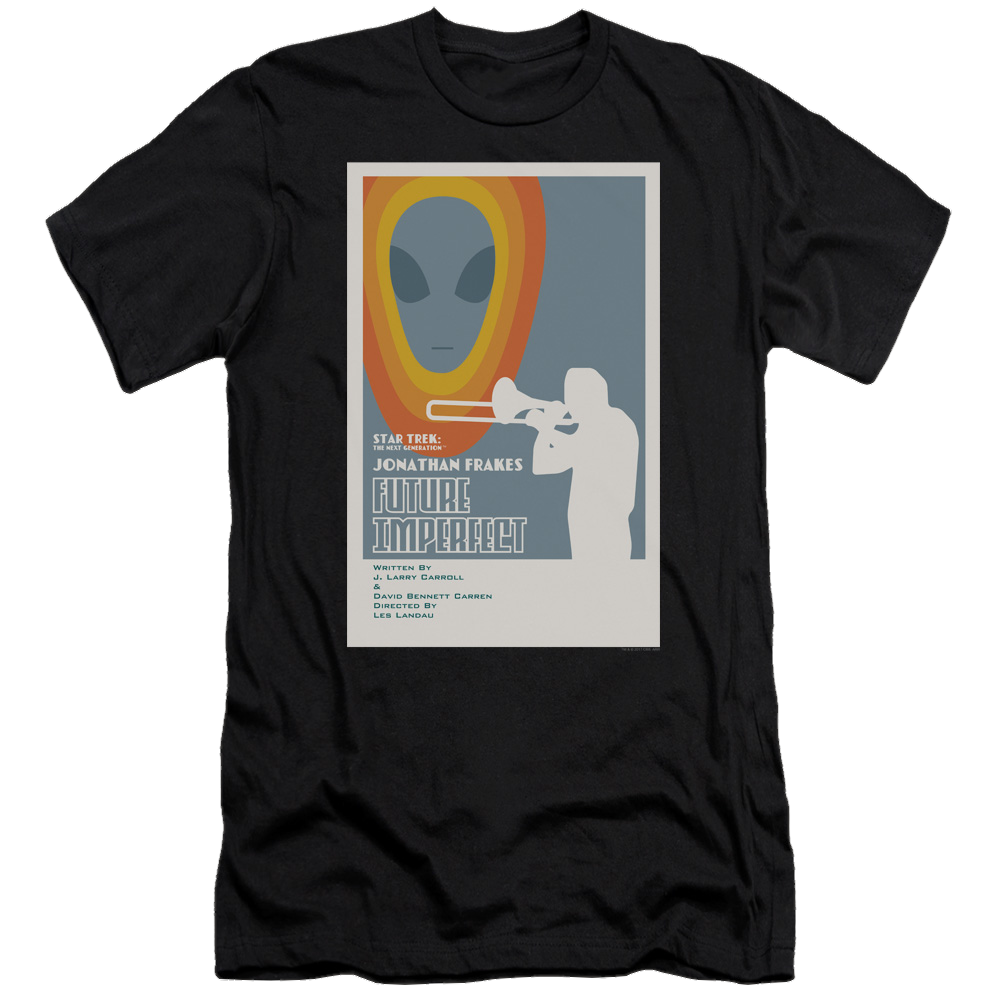 Star Trek The Next Generation Tng Season 4 Episode 8 - Men's Premium Slim Fit T-Shirt Men's Premium Slim Fit T-Shirt Star Trek