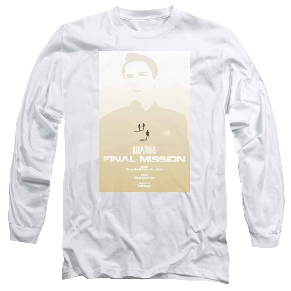 Star Trek The Next Generation Tng S4 Ep9 - Men's Long Sleeve T-Shirt Men's Long Sleeve T-Shirt Star Trek