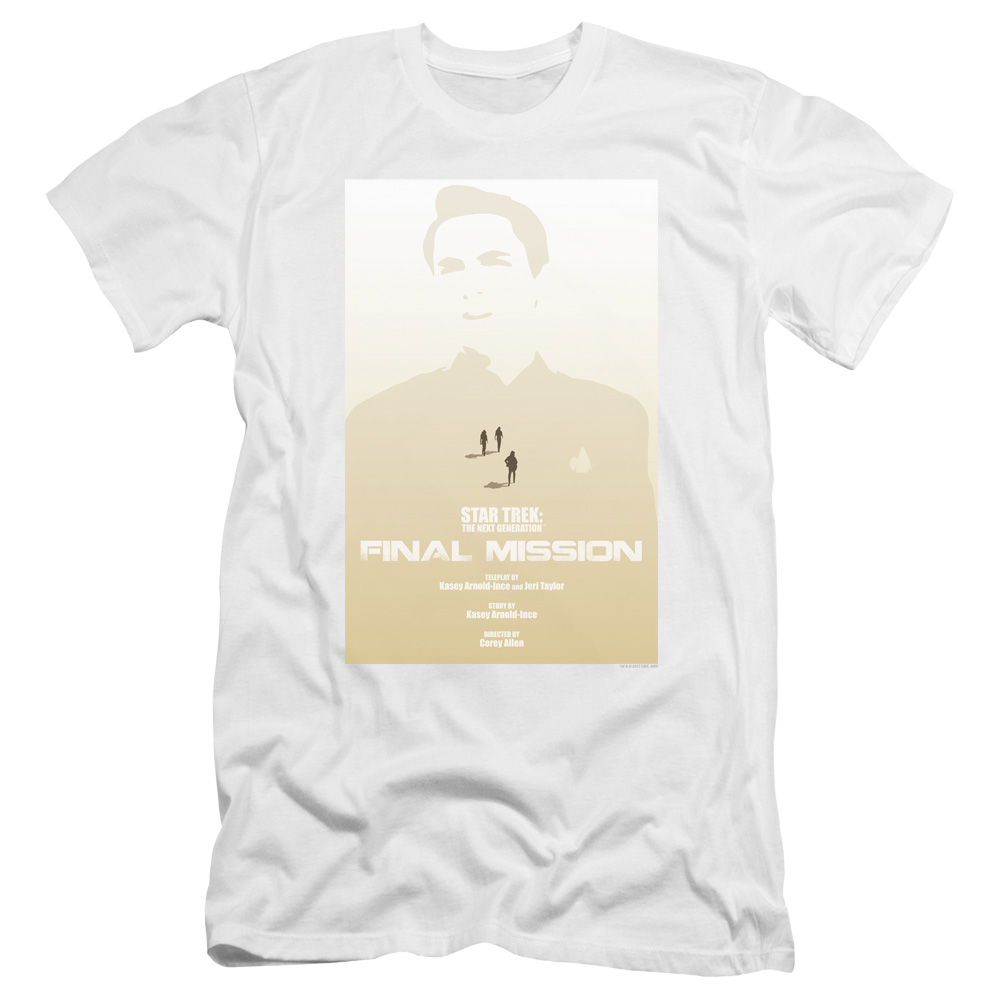 Star Trek The Next Generation Tng Season 4 Episode 9 - Men's Premium Slim Fit T-Shirt Men's Premium Slim Fit T-Shirt Star Trek