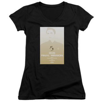 Star Trek The Next Generation Tng Season 4 Episode 9 - Juniors V-Neck T-Shirt Juniors V-Neck T-Shirt Star Trek