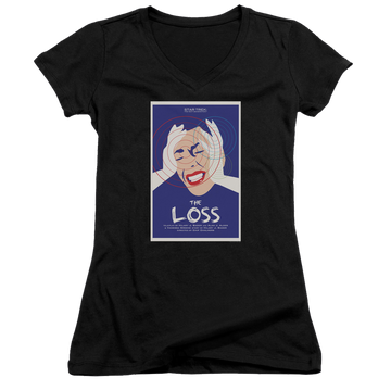 Star Trek The Next Generation Tng Season 4 Episode 10 - Juniors V-Neck T-Shirt Juniors V-Neck T-Shirt Star Trek