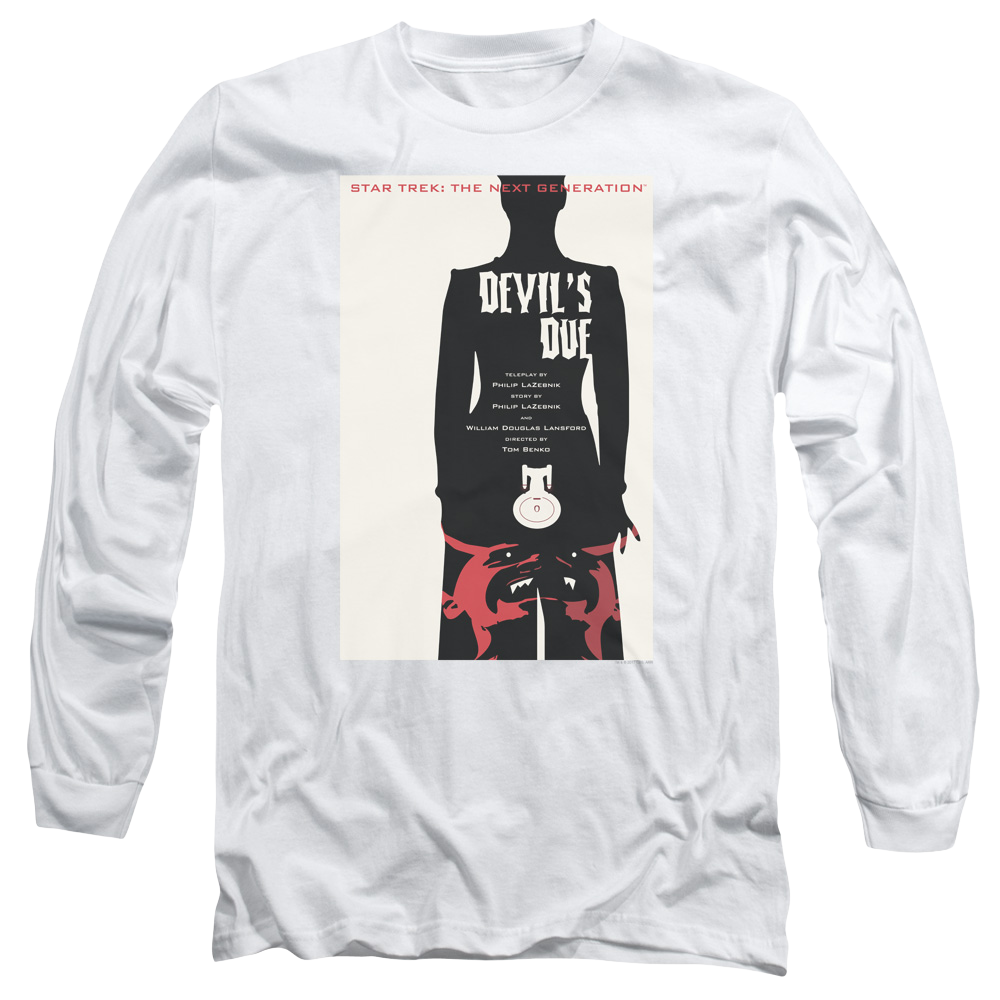 Star Trek The Next Generation Tng S4 Ep13 - Men's Long Sleeve T-Shirt Men's Long Sleeve T-Shirt Star Trek