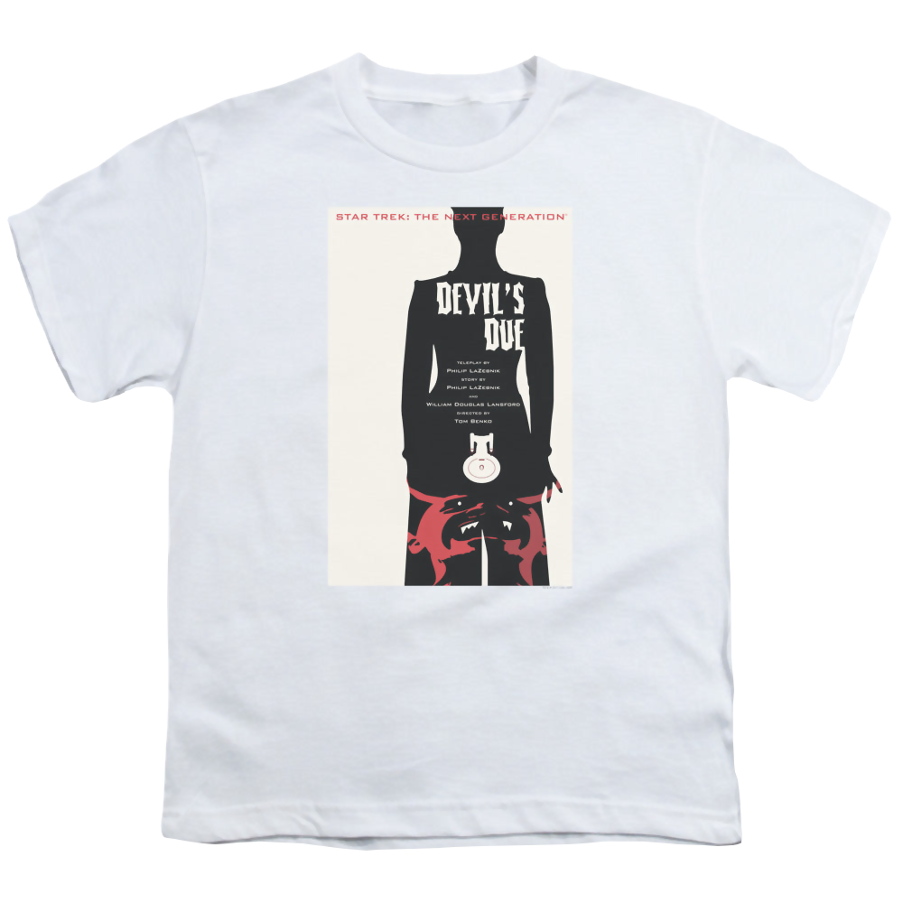 Star Trek The Next Generation Tng Season 4 Episode 13 - Youth T-Shirt Youth T-Shirt (Ages 8-12) Star Trek