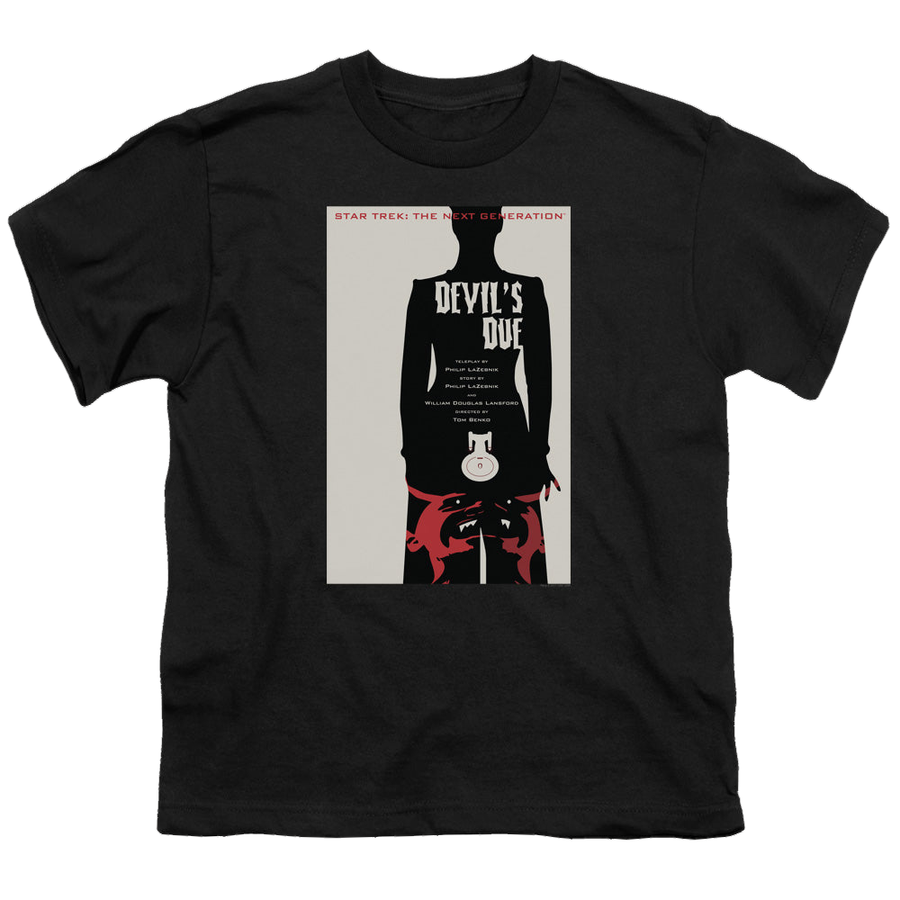 Star Trek The Next Generation Tng Season 4 Episode 13 - Youth T-Shirt Youth T-Shirt (Ages 8-12) Star Trek