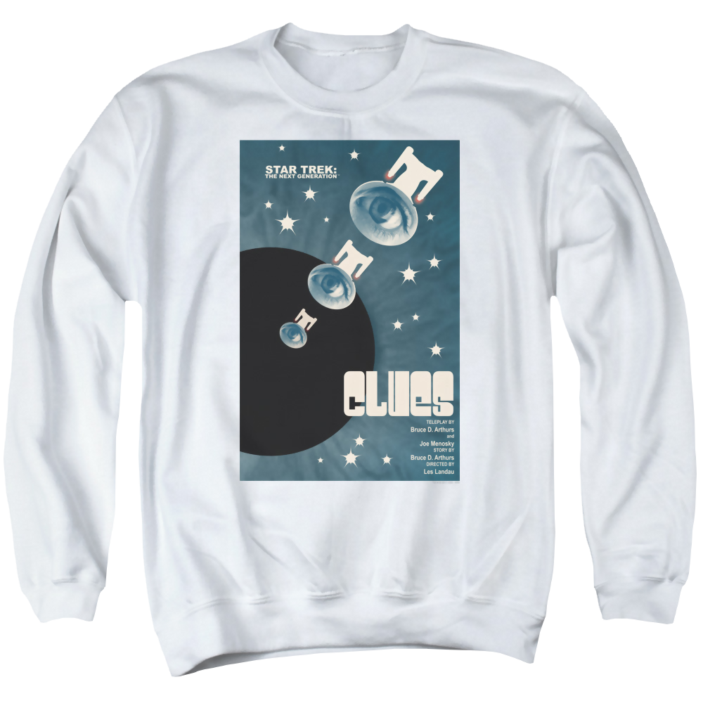 Star Trek The Next Generation Tng S4 Ep14 - Men's Crewneck Sweatshirt Men's Crewneck Sweatshirt Star Trek