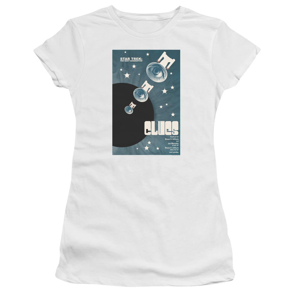 Star Trek The Next Generation Tng Season 4 Episode 14 - Juniors T-Shirt Juniors T-Shirt Star Trek