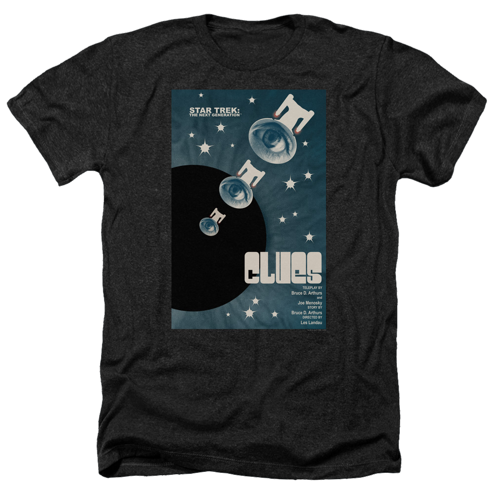 Star Trek The Next Generation Tng Season 4 Episode 14 - Men's Heather T-Shirt Men's Heather T-Shirt Star Trek