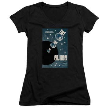 Star Trek The Next Generation Tng Season 4 Episode 14 - Juniors V-Neck T-Shirt Juniors V-Neck T-Shirt Star Trek