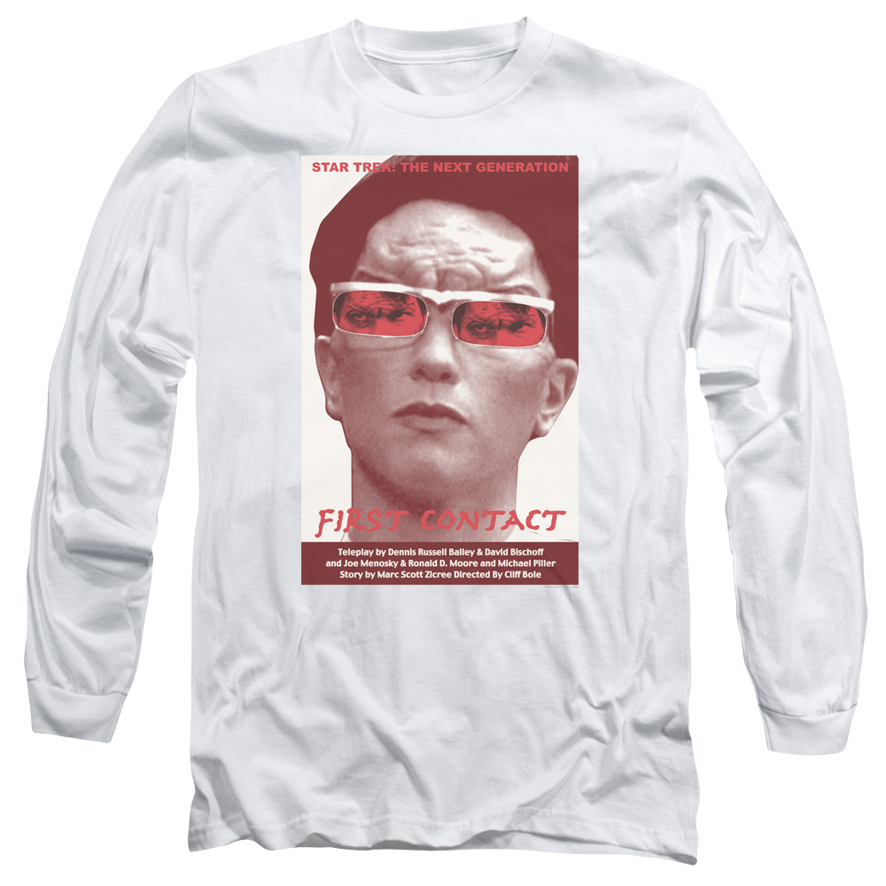 Star Trek The Next Generation Tng S4 Ep15 - Men's Long Sleeve T-Shirt Men's Long Sleeve T-Shirt Star Trek