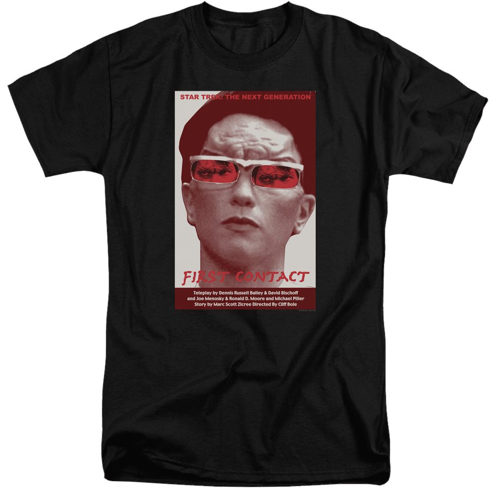 Star Trek The Next Generation Tng Season 4 Episode 15 - Men's Tall Fit T-Shirt Men's Tall Fit T-Shirt Star Trek
