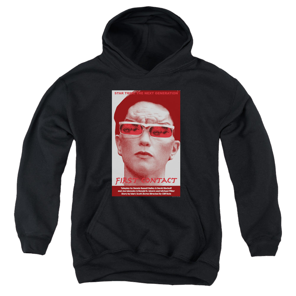 Star Trek The Next Generation Tng Season 4 Episode 15 - Youth Hoodie Youth Hoodie (Ages 8-12) Star Trek