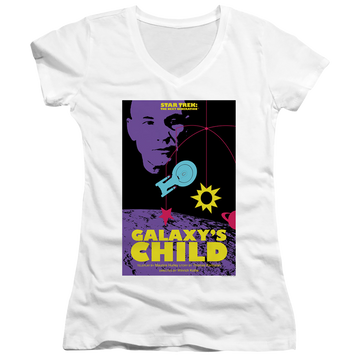 Star Trek The Next Generation Tng Season 4 Episode 16 - Juniors V-Neck T-Shirt Juniors V-Neck T-Shirt Star Trek