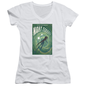 Star Trek The Next Generation Tng Season 4 Episode 17 - Juniors V-Neck T-Shirt Juniors V-Neck T-Shirt Star Trek