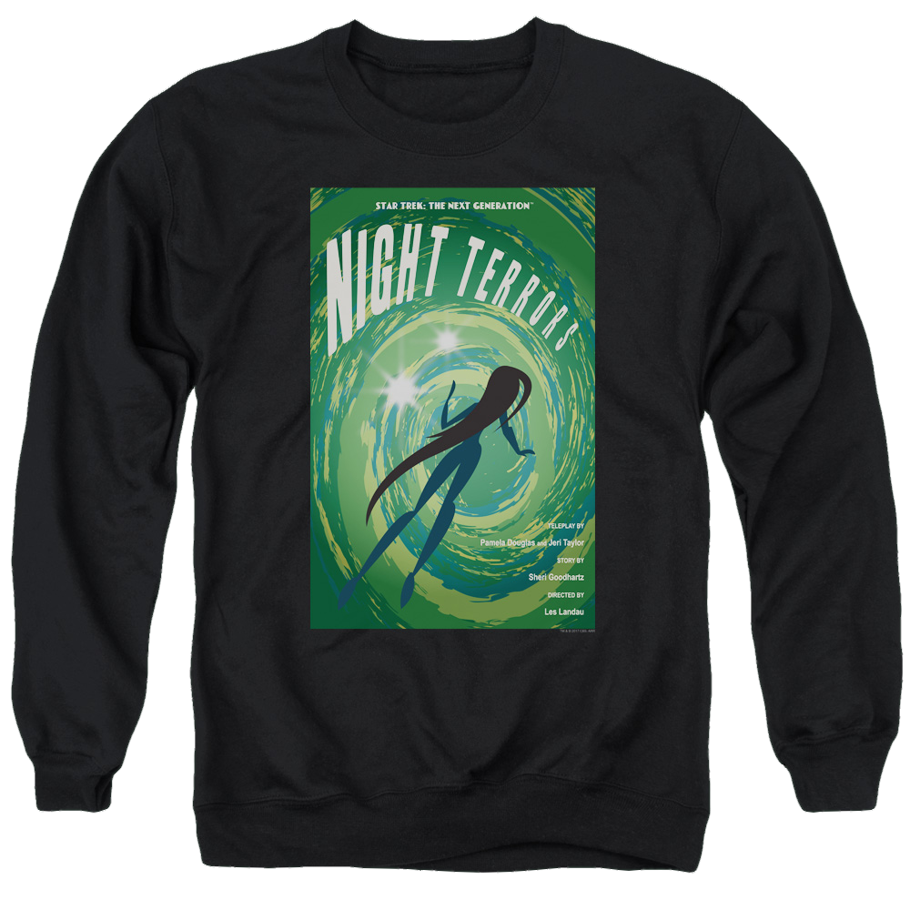 Star Trek The Next Generation Tng S4 Ep17 - Men's Crewneck Sweatshirt Men's Crewneck Sweatshirt Star Trek
