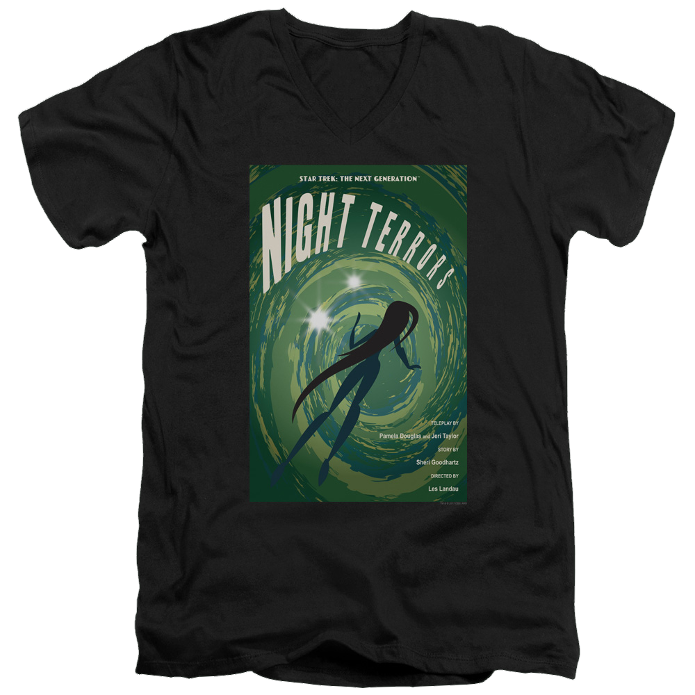 Star Trek The Next Generation Tng Season 4 Episode 17 - Men's V-Neck T-Shirt Men's V-Neck T-Shirt Star Trek