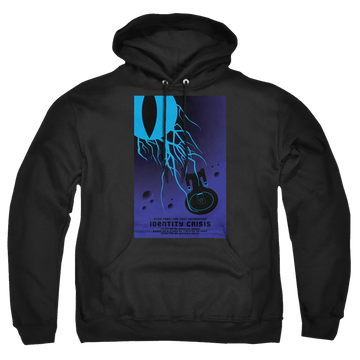 Black pullover hoodie with Star Trek The Next Generation Tng Season 4 Episode 18 graphic