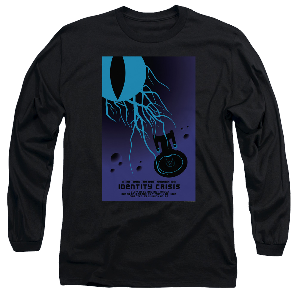Star Trek The Next Generation Tng S4 Ep18 - Men's Long Sleeve T-Shirt Men's Long Sleeve T-Shirt Star Trek