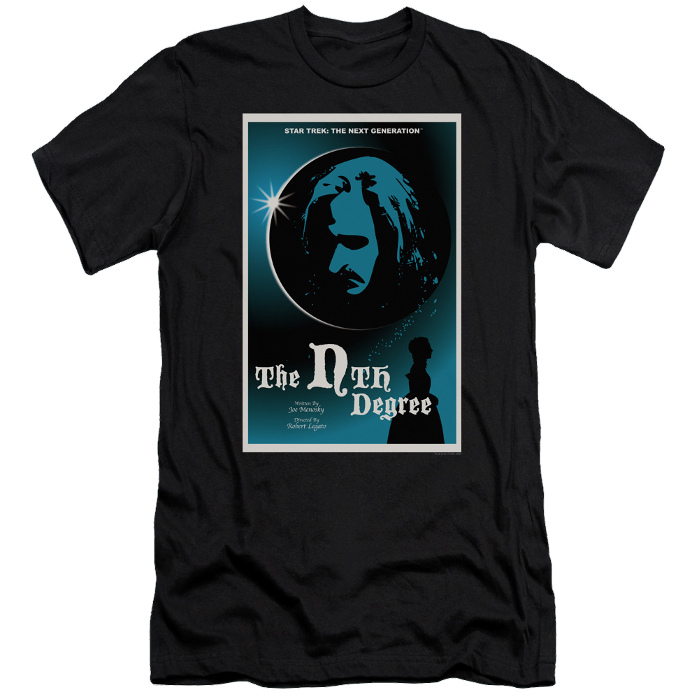 Star Trek The Next Generation Tng Season 4 Episode 19 - Men's Premium Slim Fit T-Shirt Men's Premium Slim Fit T-Shirt Star Trek