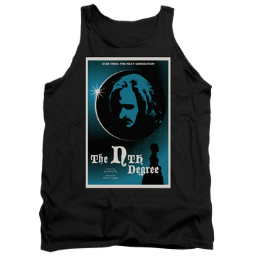 Black men's tank with Star Trek The Next Generation Tng Season 4 Episode 19 graphic